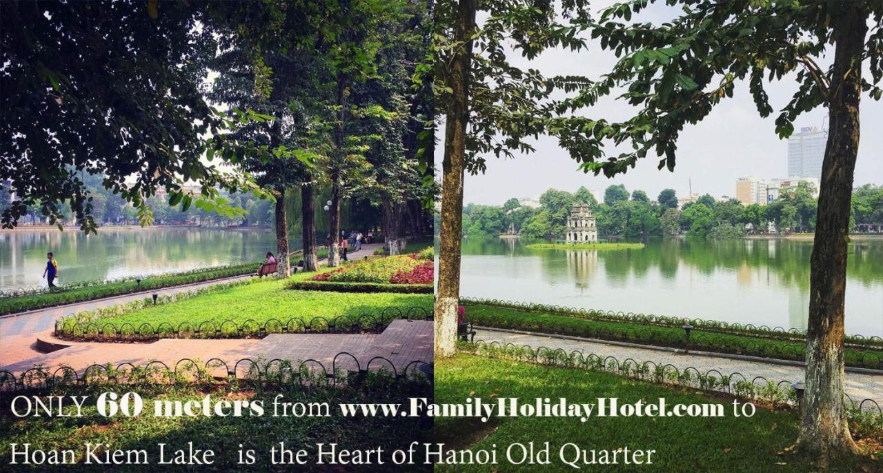 Family Holiday Hotel Hanoi Exteriör bild